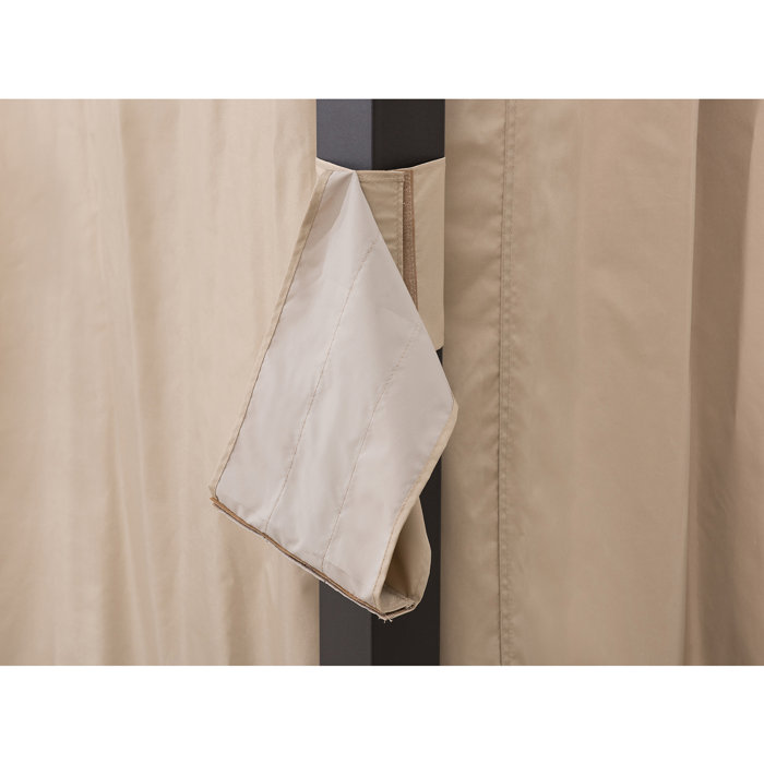 Sunjoy Moorehead 13 Ft. W x 11 Ft. D Steel Patio Gazebo & Reviews Wayfair